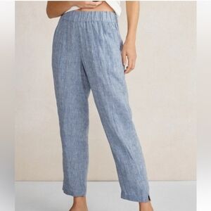 Haven Well Within Blue Linen Pants